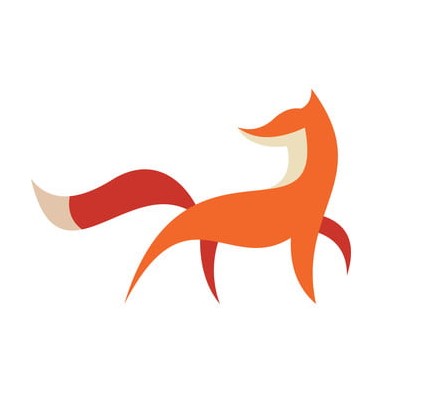 Animals fox logo