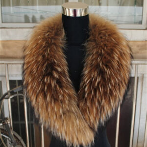 Kołnierz z futra jenota naturalnego 75-150 cm