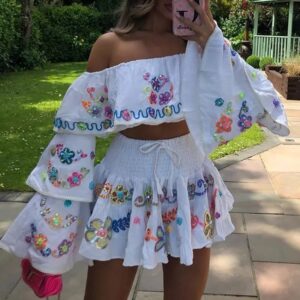 Damski set spódnica+ top NOWOŚĆ 2022