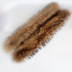 Futrzane obszycie do kaptura dla dzieci